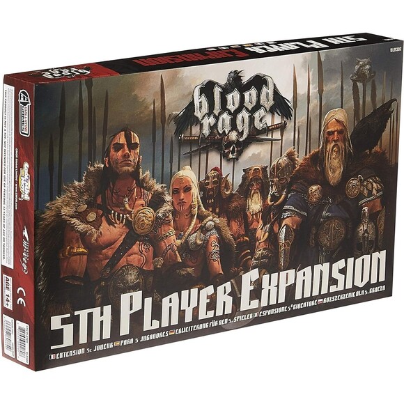 Blood Rage 5th Player Expansion Viking Bloodrage CMON Board Game Guillotine THG - Picture 1 of 8